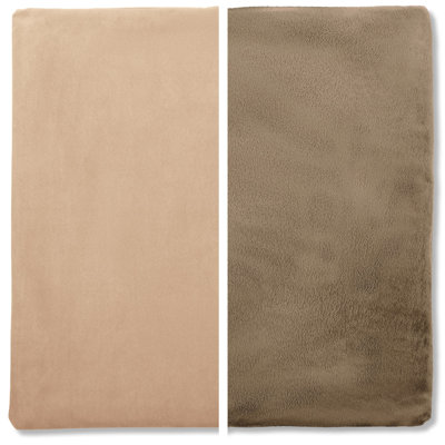 Microsuede Outdoor Reversible Throw Pillow