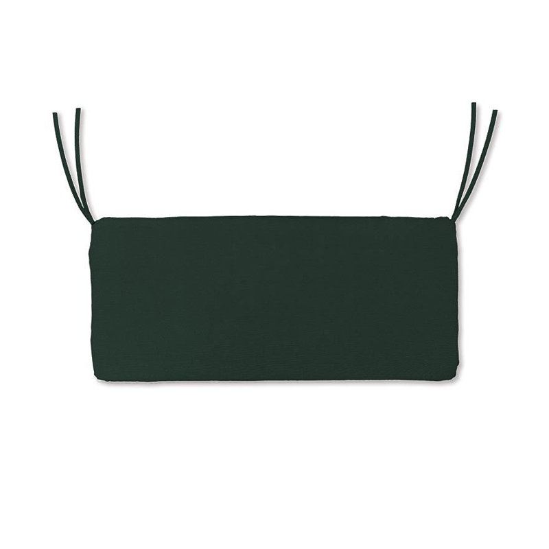 Coussin de banc d'intérieur/d'extérieur, H 3 po x l 48 po x P 19 po, Vert forêt