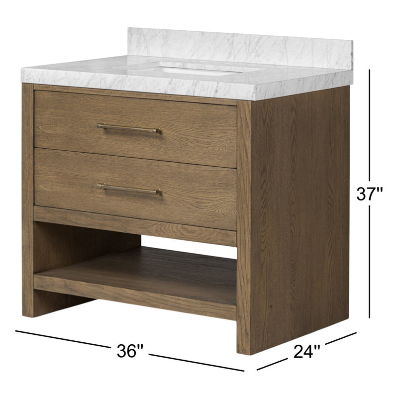 Anthem 36'' W Single Vanity, Brown