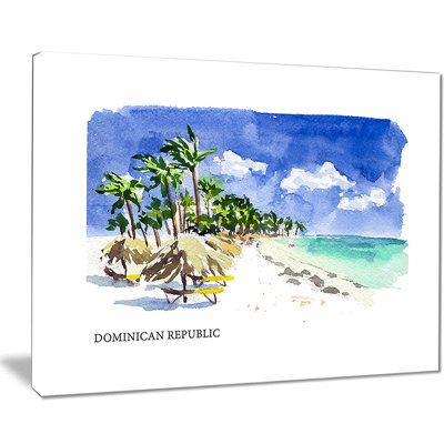 " Dominican Republic Vector Illustration "