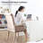 Classic High-Back Dining Chair With Button-Tufted Upholstery & Nail Head Accents-683487455