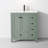 30" Modern Single Bathroom Vanity Set With Sink Top, Faucet, Eco-friendly Hand Paint