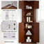 Grande armoire de coin 67,7 po Farmhouse-1733482458
