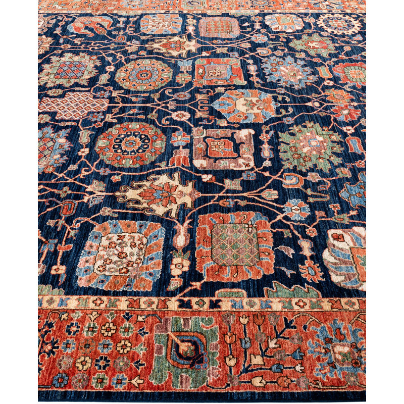 Serapi One-of-a-Kind 9' 0" X 11' 8" Hand Knotted Area Rug