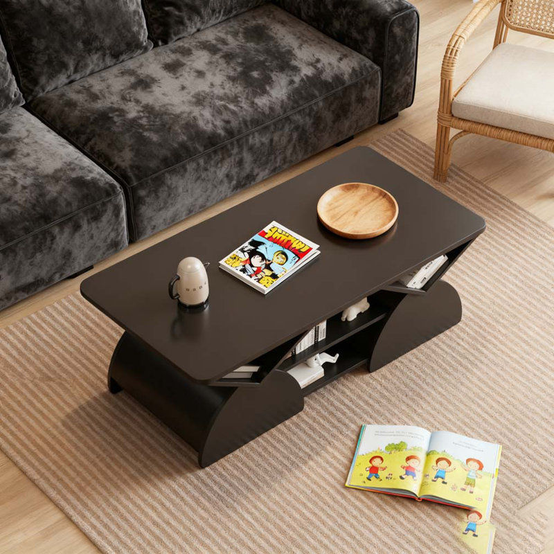 Table basse moderne, Noir