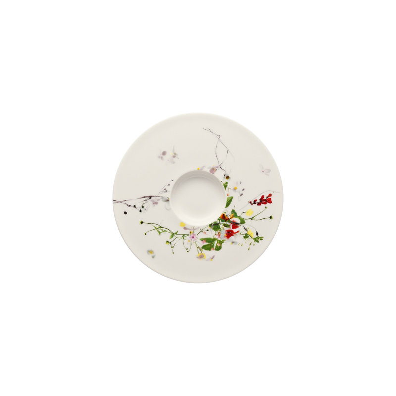 Brillance Fleurs Sauvages Bone China Saucer