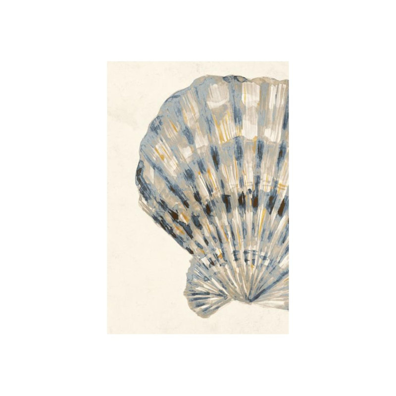 Piece From The Sea IV Print by Guseul Park, 36" H x 24" W x 1.5" D, Glass Coat