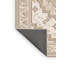 Tapis oriental doux et moelleux de style oriental Eilerman - reliure beige-696517890