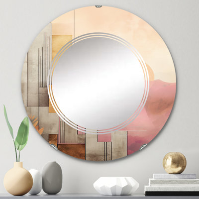 Keillor - Miroir mural rond moderne