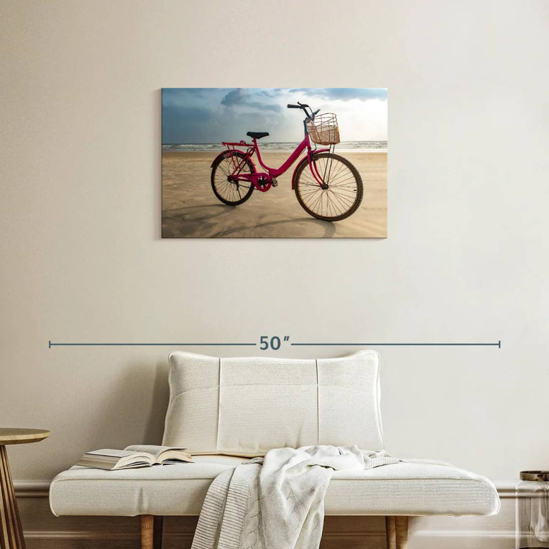 Vélo de plage rose Mehar, H 20 po x l 30 po