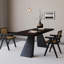 Table de salle à manger rectangulaire noire-635712115