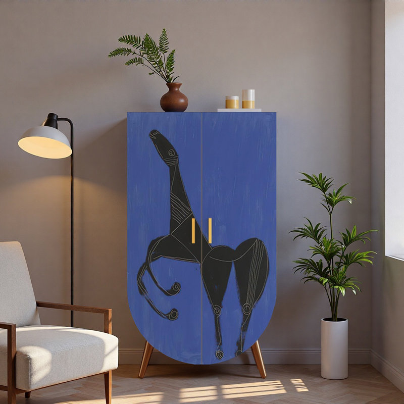 Garde-robe de rangement pour chambre à coucher, Noyer