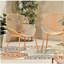 Petit fauteuil d'appoint compact de luxe pour salon-1626380942