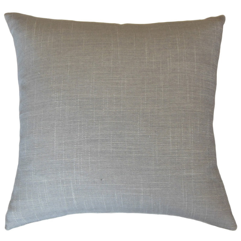 Coussin Elior, Hauteur (24 po) x largeur (24 po), Ardoise