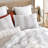 Snow Leopard Microfiber Reversible 3 Piece Comforter Set-637667492