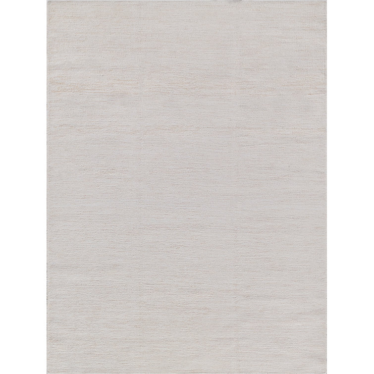 Exquisite Rugs Tranquility Handmade Flatweave Wool Ivory Area Rug