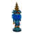Kurt Adler Hollywood Wooden Nutcracker Collection, Blue with Tree, 18in