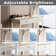 Vanity Dressing Table with Mirror LED Lights