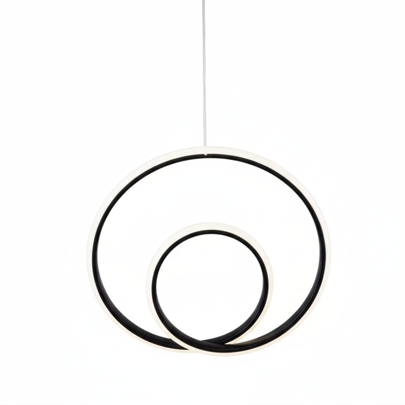 Lustre contemporain contemporain à DEL