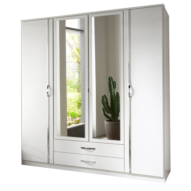 4 Door Manufactured Wood Wardrobe