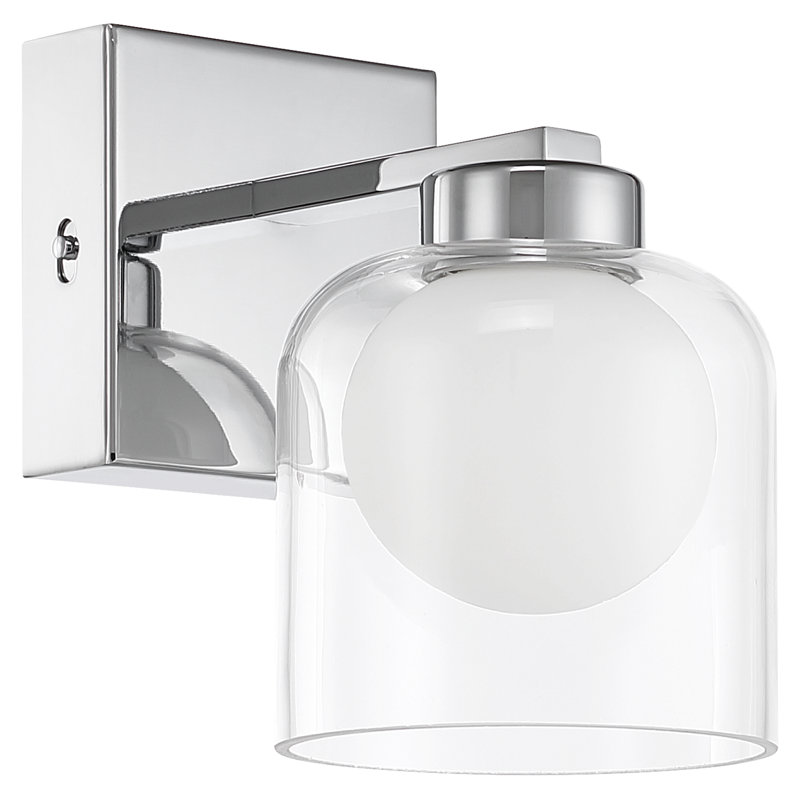 Chloe 3CCT LED Wall Sconce - Chrome Finish