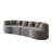 Curved Sectional Sofa-1419324224