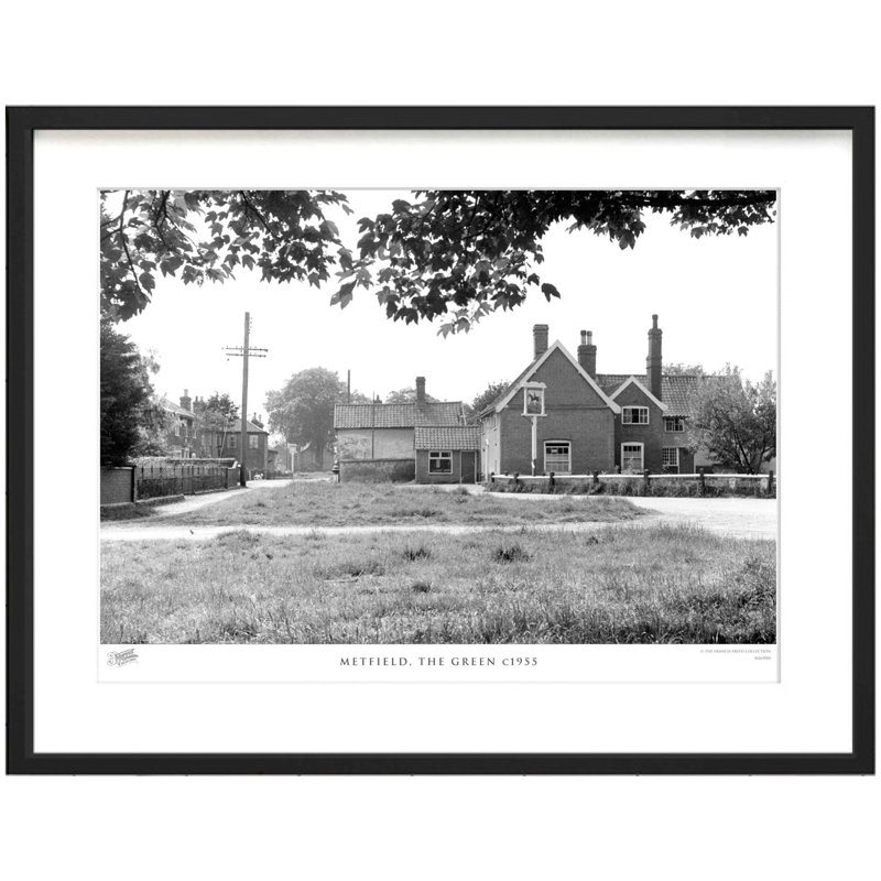 Metfield, The Green C1955 by Francis Frith - Single Picture Frame Print, 45cm H x 60cm W x 2.3cm D