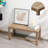 Brigida 31.5"W Solid Wood Bench,Entry Bench,Corridor Bench,Outdoor Bench-1864145168