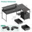 Metal Base Computer Desk-1684251023