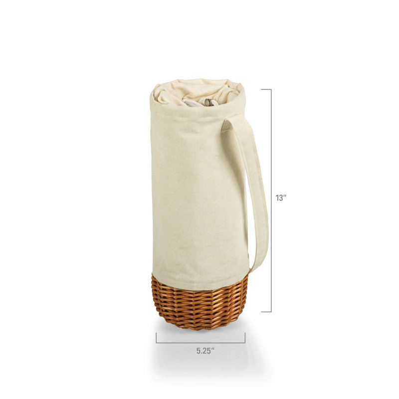 Panier fourre-tout Malbec, Beige toile