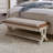 Harlowe Linen Upholstered Storage Bench