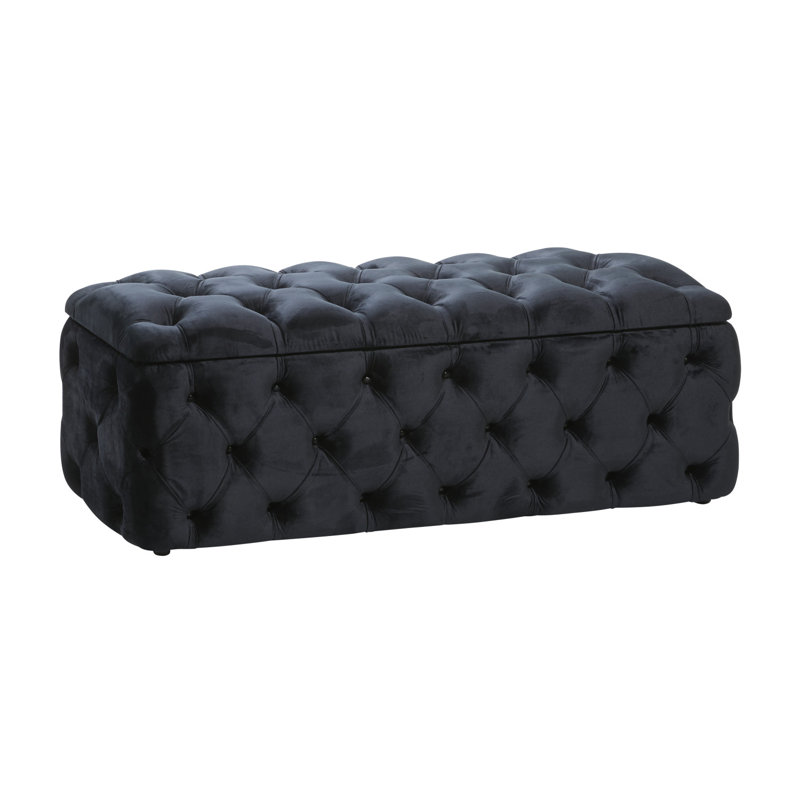 Banc de rangement Bradshaw, Noir