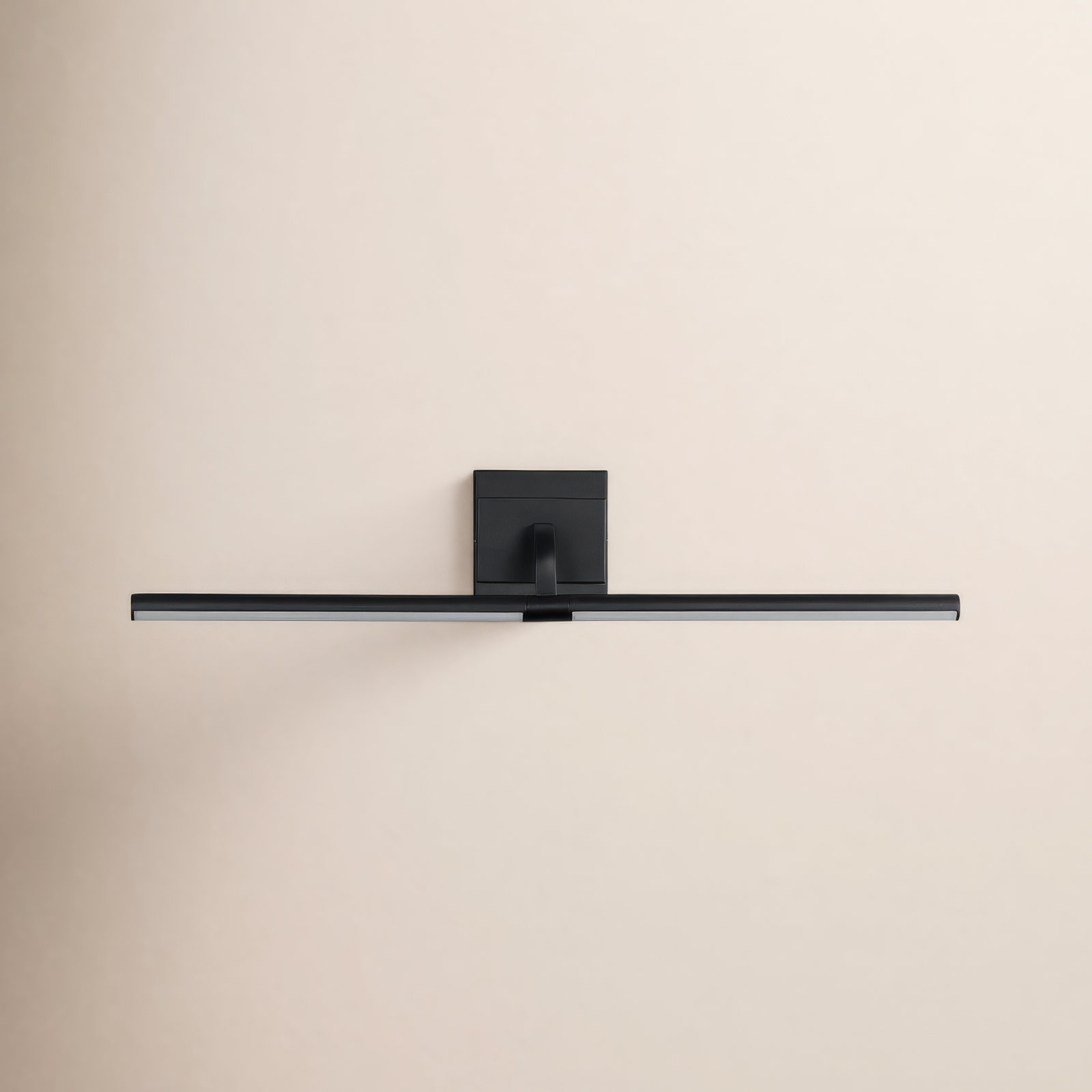 Mona Single Light Dimmable LED Armed Sconce, Black