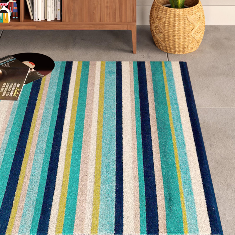 Analiese Striped Indoor Rug, Rectangle 5'3" x 8'