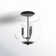Bobbi 3 Light Semi Flush Mount