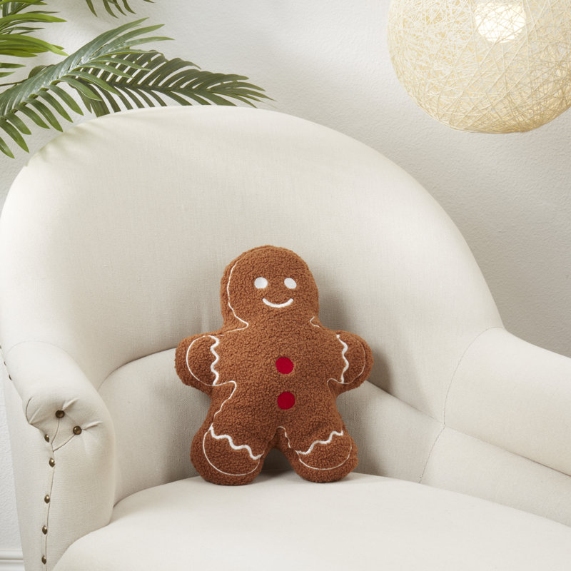 Teddy Collection Polyester Throw Pillow