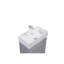 Lavabo 21,6 po seulement, lavabo 24V06-21, blanc brillant GF-24V06PB21-W1573P224469