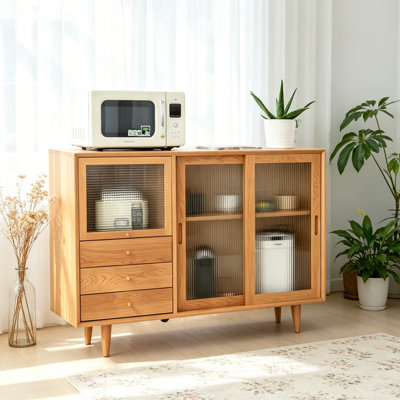 Nordic-style minimalist sideboard storage cabinet