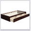 Lit plateforme avec rangement en bois massif - 3 tiroirs, support de lattes - robuste et durable, aucun sommier requis-1742136920