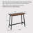Retro And Simple Solid Wood Rectangular Bar Table
