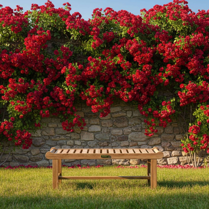 Isabella Outdoor Teak Bench