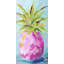 «Pink Pineapple», reproduction de peinture acrylique-23188577-23188580