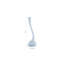 Frosted Corkscrew Floor Vase