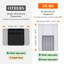 Expandable Silverware Drawer Organizer, Utensil Tray for Kitchen，Black-705185978