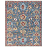 Wool Area Rug in Blue