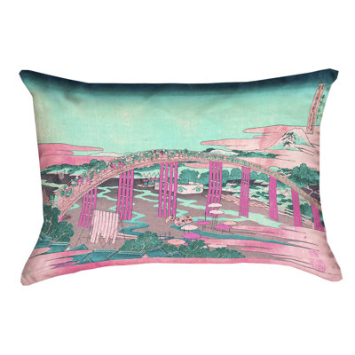 Coussin lombaire imperméable Katsushika Hokusai