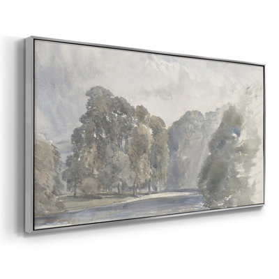 Série paysage - CDL XXXVI - Toile tendue avec châssis encadré - Prêt à être accroché