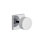Viaggio Quadrato Rosette Passage (Hall & Closet) with Circolo Knob