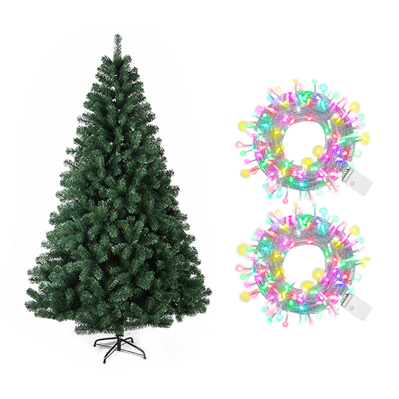 Kidman 394'' LED 100 - Bulb Pulg in String Light Halloween Decorations Lights, Multicolor