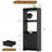 127.5” x 86.8” Closet System with Wooden Drawes(Adjustable Width)-113796778